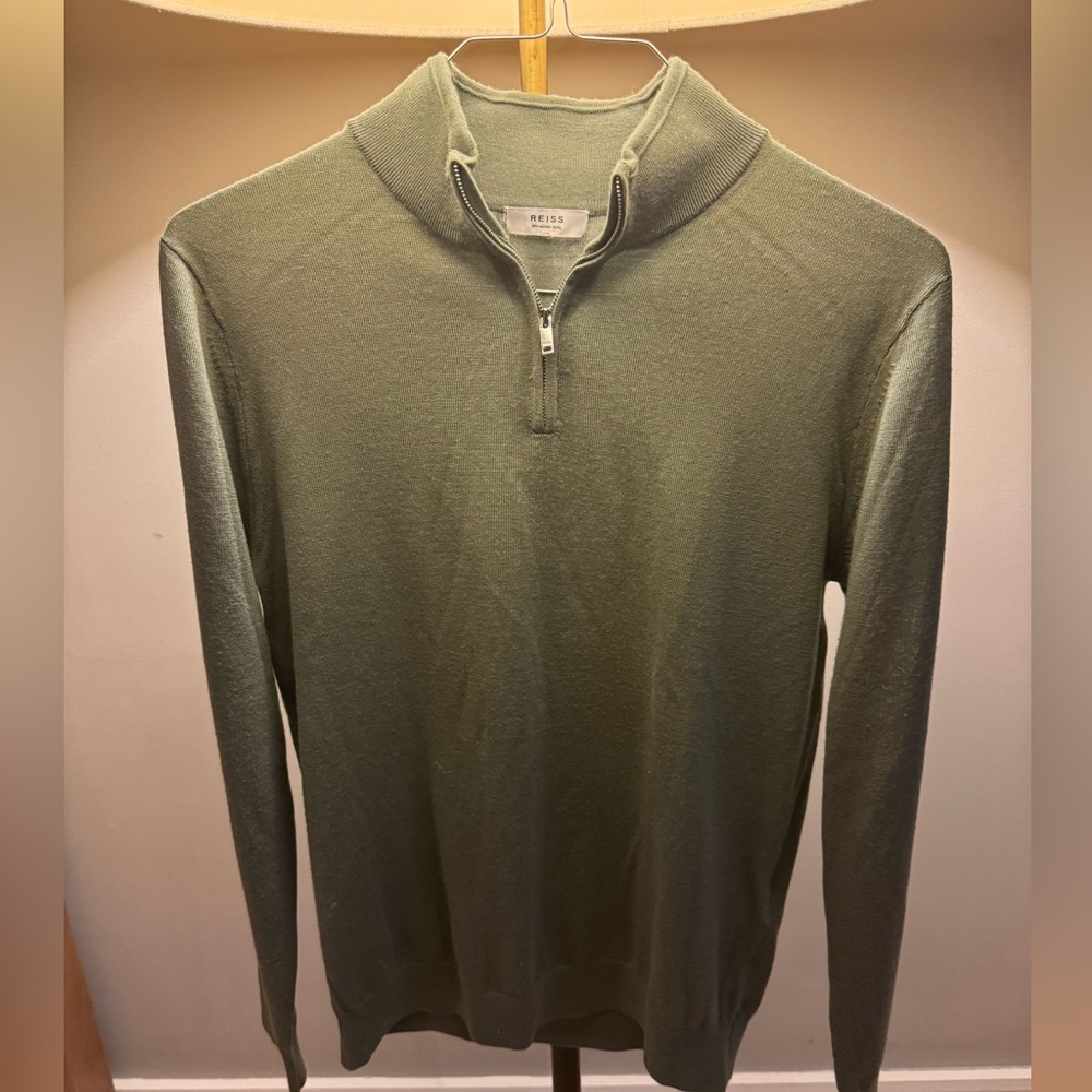 Reiss quarter zip